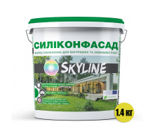Фарба силіконова фасадна Силіконфасад з ефектом лотоса SkyLine 1400 г