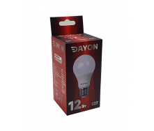 Светодиодная лампа DAYON A60 12W 4100K E27 (EMT-1706)