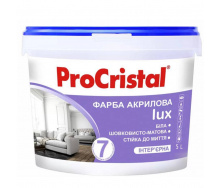 Фарба акрилова інтер’єрна Ирком ProCristal Lux 7 IР-237 5 л біла шовковисто-матова