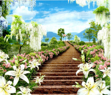 Фотообои Арт-Декор Цветочный рай 201х242