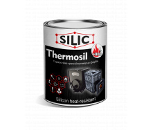 Краска термостойкая Силик для печей и каминов Thermosil-800 серебро 0,7кг (TS80007s)