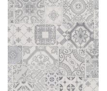 Вінілові шпалери на флізеліновій основі Collage PS International Білий-Сірий (42506-40)