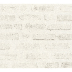 Вінілові шпалери на флізеліновій основі A.S.Creation New Walls 37422-2 Білий-Сірий Умань