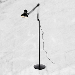 Металевий торшер лофт у вигляді настільної лампи Lightled 56-PR5523-1 BK Івано-Франківськ