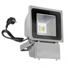 Прожектор Brille LED IP65 80W HL-09 Серый L25-005 Луцк
