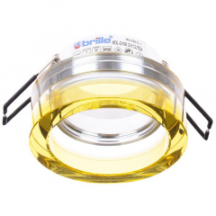 Декоративный точечный светильник Brille HDL-G190 Желтый L13-034 Суми