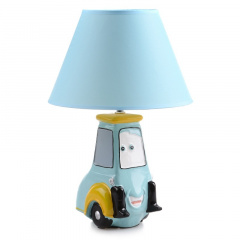 Настольная лампа для детской с абажуром Brille 40W TP-021 Синий Николаев