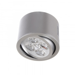 Светильник потолочный led накладной Brille 5W LED-321 Серебристый Токмак