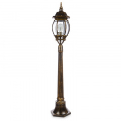 Вуличний ліхтар Brille 60W GL-02 Бронзовий у класичному стилі Чернігів