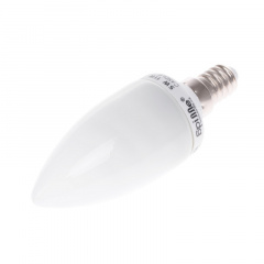 Лампа энергосберегающая свеча Brille Стекло 11W Белый L30-003 Костопіль