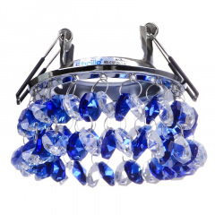 Декоративный точечный светильник Brille HDL-G197 Синий L13-056 Сумы