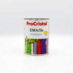 Эмаль цветная акриловая Ирком ProCristal IР-116 Желтый RAL 1018 0.8 л Житомир