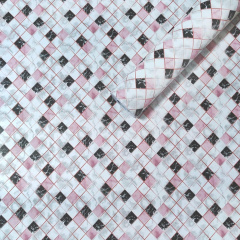 Самоклеющаяся пленка Sticker Wall SW-00001233 Розовая мозаика 0,45х10м Дубно