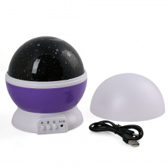 Проектор ночник звездного неба HMD Star Master Dream Фиолетовый (109-10821389) Ровно
