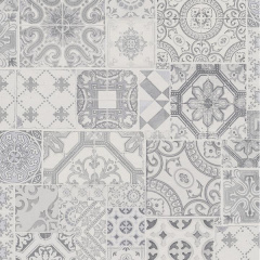 Виниловые обои на флизелиновой основе Collage PS International Белый-Серый (42506-40) Запорожье