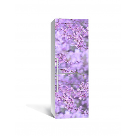 Наклейка на холодильник Zatarga «Фиолетовый сон» 650х2000 мм виниловая 3Д наклейка декор на кухню
