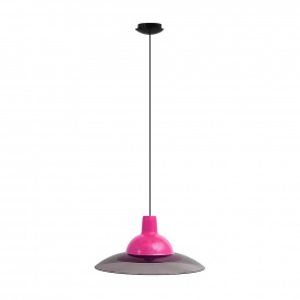 Світильник декоративний стельовий ERKA - 1305 LED 12W 6400K Рожевий (130552)