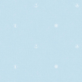 Паперові дитячі шпалери ICH Dandino Lullaby 226-1 0.53 х 10.05 м Блакитний