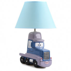 Настольная лампа для детской "Грузовик" Brille 40W TP-022 Синий