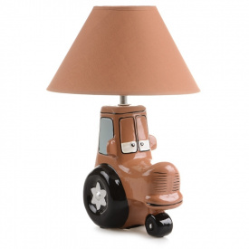 Настольная лампа для детской "Трактор" Brille 40W TP-023 Коричневый