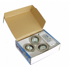 Точечный светильник комплект Brille 35W HDL-DT-03 Хром 163451