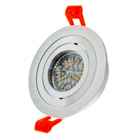 Поворотный точечный светильник Brille 40W HDL-DT 108 Серебристый 36-252