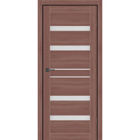 Дверне полотно MS Doors GEORGIA 70см дуб класичний скло сатин