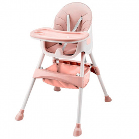 Детский стульчик для кормления Bestbaby BS-803C Pink
