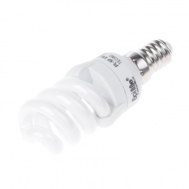 Лампа энергосберегающая Brille Стекло 8W Белый YL261