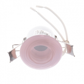 Маленький точечный светильник Brille 20W HDL-G93 Розовый 162072