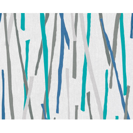 Вінілові шпалери на флізеліновій основі A.S.creation Pop Colors Бірюзовий (35599-3)
