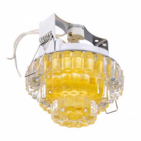 Декоративный точечный светильник Brille 20W HDL-G10 Желтый 163836