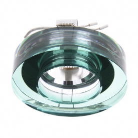 Декоративный точечный светильник Brille 20W HDL-G151 Зеленый 164127