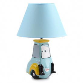 Настольная лампа для детской с абажуром Brille 40W TP-021 Синий