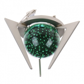Декоративный точечный светильник Brille 20W HDL-BA Зеленый 163329