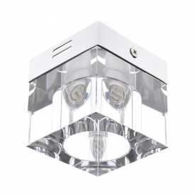 Декоративный точечный светильник Brille HDL-G182 Хром L13-013