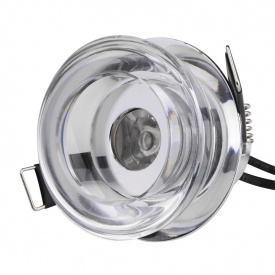 Точечный светильник Brille 1W LED-114 Хром L13-047