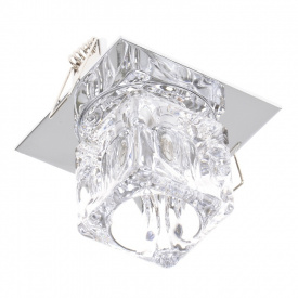 Декоративный точечный светильник Brille 20W HDL-G95 Хром 163431
