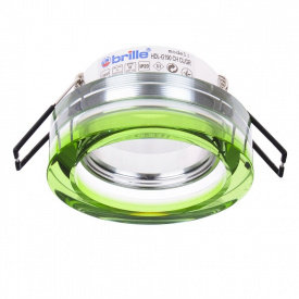 Декоративный точечный светильник Brille HDL-G190 Зеленый L13-035