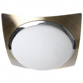 Светильник настенно-потолочный Brille 60W W-158 Бронзовый