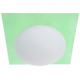 Светильник настенно-потолочный Brille 60W W-113 Зеленый