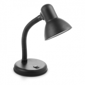 Настольная лампа в современном стиле офисная Brille 60W MTL-02 Черный