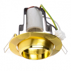 Поворотный точечный светильник Brille 60W RO-50 Золотистый 161247