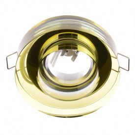 Декоративный точечный светильник Brille 20W HDL-G151 Золотистый 164126