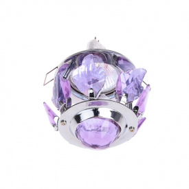 Декоративный точечный светильник Brille 20W HDL-G46 Фиолетовый 162214