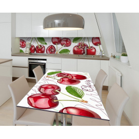 Наклейка 3Д виниловая на стол Zatarga «Сочный плод» 600х1200 мм (Z184881st)