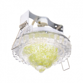 Декоративный точечный светильник Brille 20W HDL-G13 Зеленый 163842