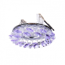 Декоративный точечный светильник Brille HDL-G196 Фиолетовый L13-051