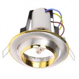 Поворотный точечный светильник Brille 60W RO-50 Хром 161253