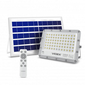 Прожектор на сонячній батареї Videx VL-FSO2-505 50 Вт 5000 K (27063)